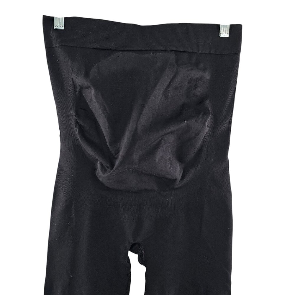 Blanqi Everyday Maternity Belly Support Leggings‎ Size Large Black Pregnancy